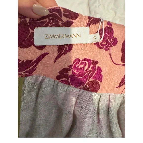 Zimmerman The Lovestruck V-Neck Mini Dress
Never worn WITH Tags - Picture 3 of 8